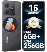 Amazon | 【2025 NEW Android スマホ】OSCAL Flat2C スマホ 6GB RAM+